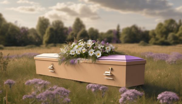 Choisir un cercueil en carton pour une inhumation différente